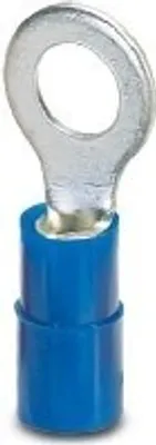 Obrázek produktu pro 100 Kus Kruhová koncovka bl, 1,5-2,5qmm, M5 - Prstencové oko pro měděný vodič C-RCI 2,5/M5