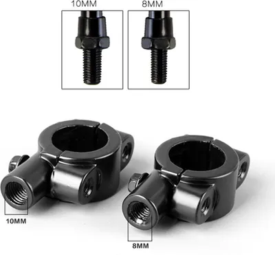 Produktbild von Motorräder Lenker Spiegel Halter Rückblick Lenkerklemme 10M 1pc