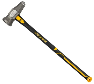 Vorschlaghammer 5,5 kg, Glasfaserstiel, stoßdämpfend, schwarz