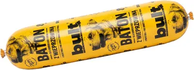 Obrázok produktu pre BULT – Krmivo pre psov s bravčovým mäsom – Mokré krmivo v tyčinkách 900 g – Výživa pre psov – Mäsové krmivo – Krmivo s bravčovým mäsom