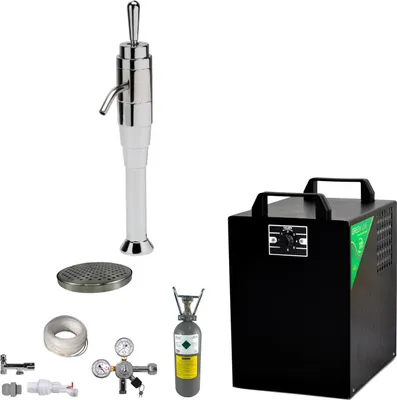 Immagine prodotto di Set completo di erogatore d'acqua frizzante e rubinetto joystick BieTal® BT-25U