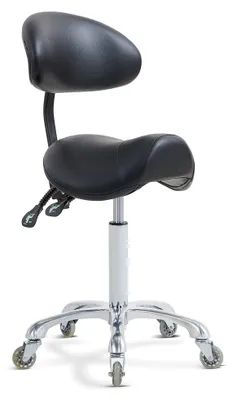 Imagen del producto de Silla ergonómica con respaldo, diseñada para uso profesional