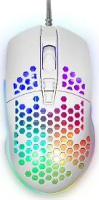 Produktbild von Maus Yenkee YMS 3030WE Shotgun, optisch, verkabelt, Gaming, 6400DPI, weiß