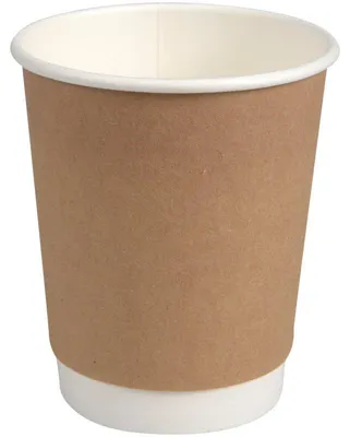 Produktbild von Kaffeebecher Doppelwand "Kraft", 24 cl   | Packung (25 Stück)