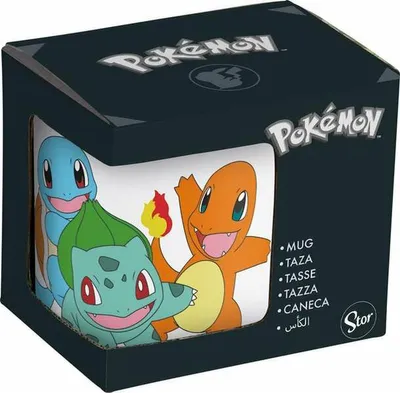 Immagine prodotto di Kubek ceramiczny Pokémon z 3 tancerzami, 325 ml, oficjalna licencja