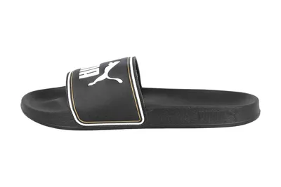 Produktbild von Puma Badepantolette 'Leadcat FTR' puma black - puma team gold - pw, Neutral EU:46 EU