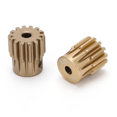 Zdjęcie produktu dla Koło zębate silnika 3,175 mm Nierdzewne Trwałe 32P Koło zębate Akcesoria do modelu samochodu RC 1/10 (13-14T)