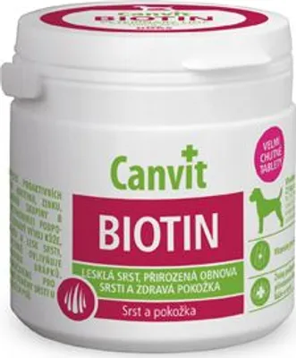 Obrázek produktu pro Canvit Biotin pro psy ochucený 100g