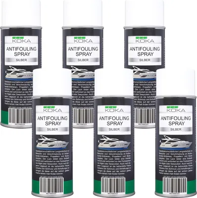 Imagen del producto de 6 aerosoles antiincrustantes de plata
