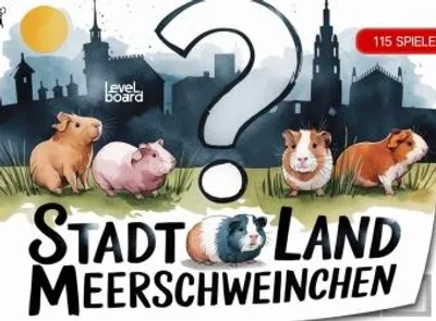 Produktbild von Stadt, Land, Meerschweinchen - 115 Spielblöcke