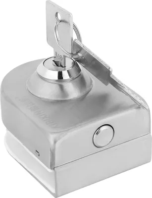 Obrázek produktu pro Nerezový zámek skleněných dveří Bolt Latch pro domácí koupelnové doplňky