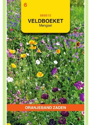 Immagine prodotto di Oranjeband Feld: Mix di fiori per bouquet - 1 confezione di semi