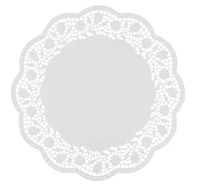 Produktbild von Papstar Tortenspitzen weiss D 34cm 250 Stück 18272