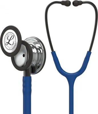 Produktbild von Littmann Classic III MIRROR FINISH, Stethoskop für Innere Medizin, blau 5863