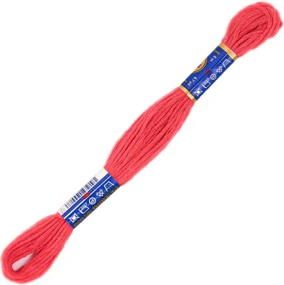 1 Docke Stickgarn 2g / Sticktwist 100 % Baumwolle Stickerei dunkelpurpur