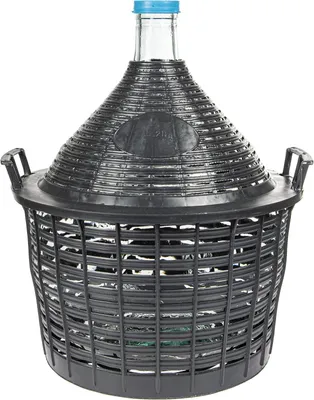 Zdjęcie produktu dla balon do wina 20l w koszu plastikowym | 644020