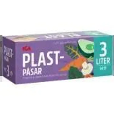 Produktbild von Plastikbeutel 3 Liter, 50 Stück