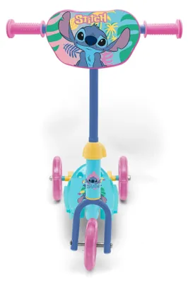 Produktbild von Lilo & Stitch Kinder-Dreirad-Scooter mit 3 Rädern und höhenverstellbarem Lenker für Kinder ab 2 Jahren