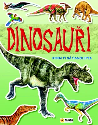 Produktbild von Kniha plná samolepek - Dinosauři