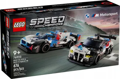 Produktbild von 76922 – LEGO Speed Champions – Rennwagen BMW M4 GT3 & BMW M Hybrid V8