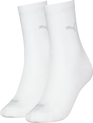 Image de Puma 701225853 Chaussettes, lot de 2, blanc, pointures 35-38 (femmes)
