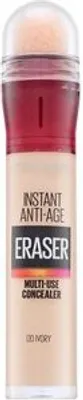 Produktbild von Maybelline Instant Anti Age Eraser 00 Ivory, Licht, 6,8 ml, Neutral, Universal, Anti-Aging, Antiaugenringe, Anti-Müdigkeit, Feuchtigkeitsspendend, Ivory