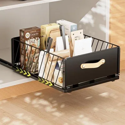 Immagine prodotto di Sistema di organizzazione per la cucina, il bagno e il ripostiglio, senza montaggio
