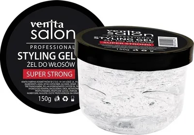 Obrázek produktu pro Silný Gel Pro Styling 150g - Venita Profesionální Kadeřnický Hřeben
