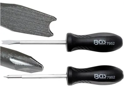 Image de Jeu de Tournevis Spéciaux 2 pcs - Précision et Ergonomie, Acier, Pro - D-Work