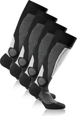 Produktbild von ROHNER Basic Ski 2er pack Socken grau 47-49