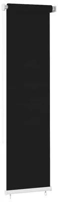 Zdjęcie produktu dla Roleta zewnętrzna 60x230 cm czarna HDPE