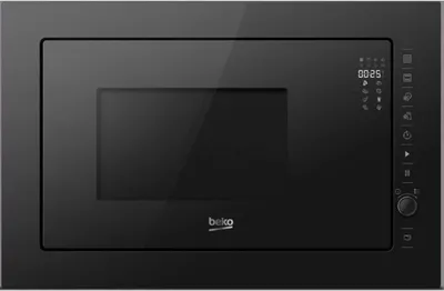 Immagine prodotto di Forno a microonde da incasso con grill BEKO BMGB25333BG, 25 L, 900 W, inox, 59,5x39,2x38,8 cm, nero