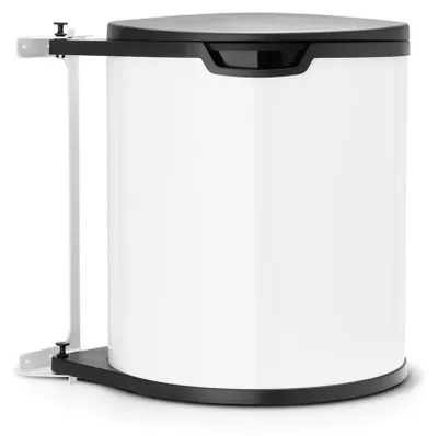Obrázok produktu pre Brabantia 428081, 15 L, Kolo, Čierna, Biela, Manuálne, 30,2 cm, 310 mm