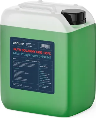 Obrázok produktu pre Solárna kvapalina EKO -35 Propylénglykol ONLINE 20l