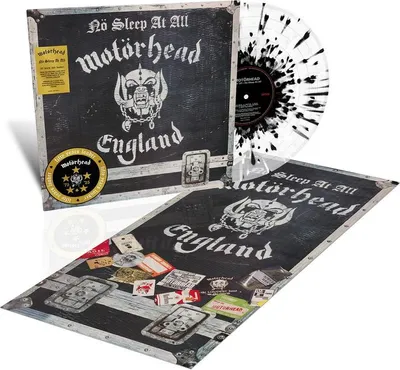 Immagine prodotto di Motörhead: Nö Sleep At All (50th Anniversary Edition) (Vinile trasparente con schizzi bianchi e neri)