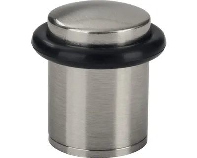 Obrázek produktu pro Dveřní zarážka Ø 25x38mm matný nikl