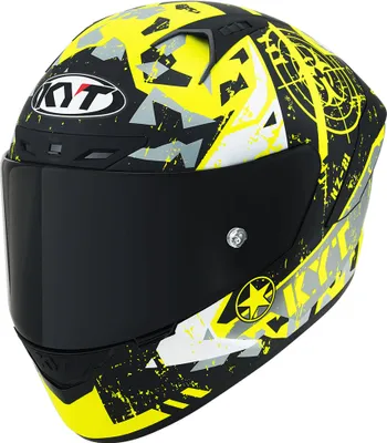 Immagine prodotto di Casco moto KYT NZ-RACE BLAZING giallo L