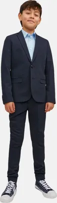 Productafbeelding van JACK & JONES jongenspak Jprsolar Suit Noos, donker marineblauw, maat 140