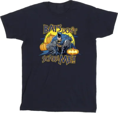 Produktbild von DC Comics - "Bats Don't Scare Me" T-Shirt für Herren BI15424 (XXL) (Marineblau)