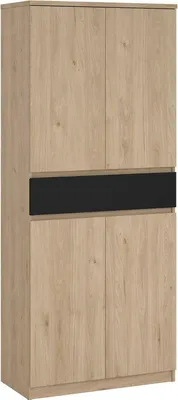 Produktbild von Dmora Schuhregal Nolwenn 80,4x40x191,7 cm Braun 8 Böden 30