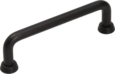 Image de Poignée US18, noir supermat, 96 mm