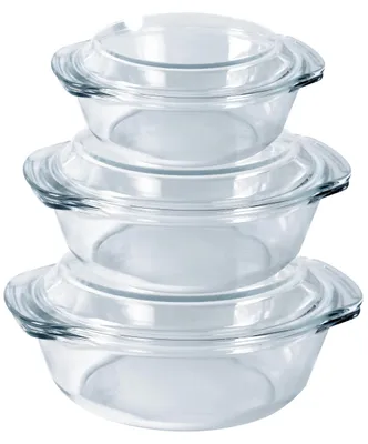 Immagine prodotto di Set di 3 teglie da forno - 700 ml, 1500 ml, 2000 ml