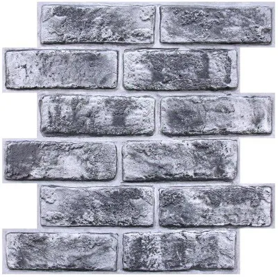 Produktbild von 3D Wandpanelen selbstklebend, hochwertig, 10 Stück, 30x30cm, wasserdicht