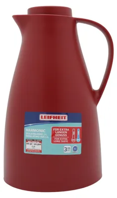 Obrázok produktu pre Leifheit 28543 Harmonic 1L Thermoskanne, rot