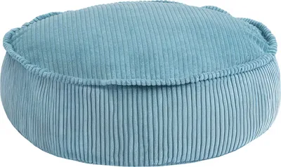 Image de Pouf rond pour enfant Pouf pour enfant Fauteuil pour enfant, Aesthetic, Turquoise