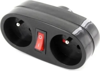 Immagine prodotto di CHACON 16A Biplite socket with anthracite switch