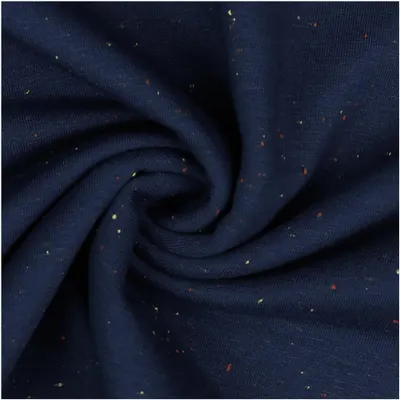 0,5m Sweat-Stoff Cosy Colours Meterware Oeko-Tex Sweatstoff Sweat marine