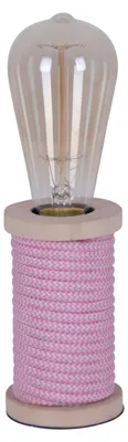 Obrázok produktu pre Max stolová lampa E27 Ø7cm Ružová