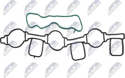 Produktbild von NTY BKS-AU-008A Dichtungssatz Ansaugkrümmer für AUDI A4 Avant (8K5, B8) A6 Avant (4F5, C6) Q5 (8RB) A5 Sportback (8TA) A4 Limousine (8K2, B8)