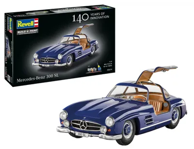 Image de Maquette Revell Mercedes-Benz 300 SL Coffret Cadeau - Voiture 1:24